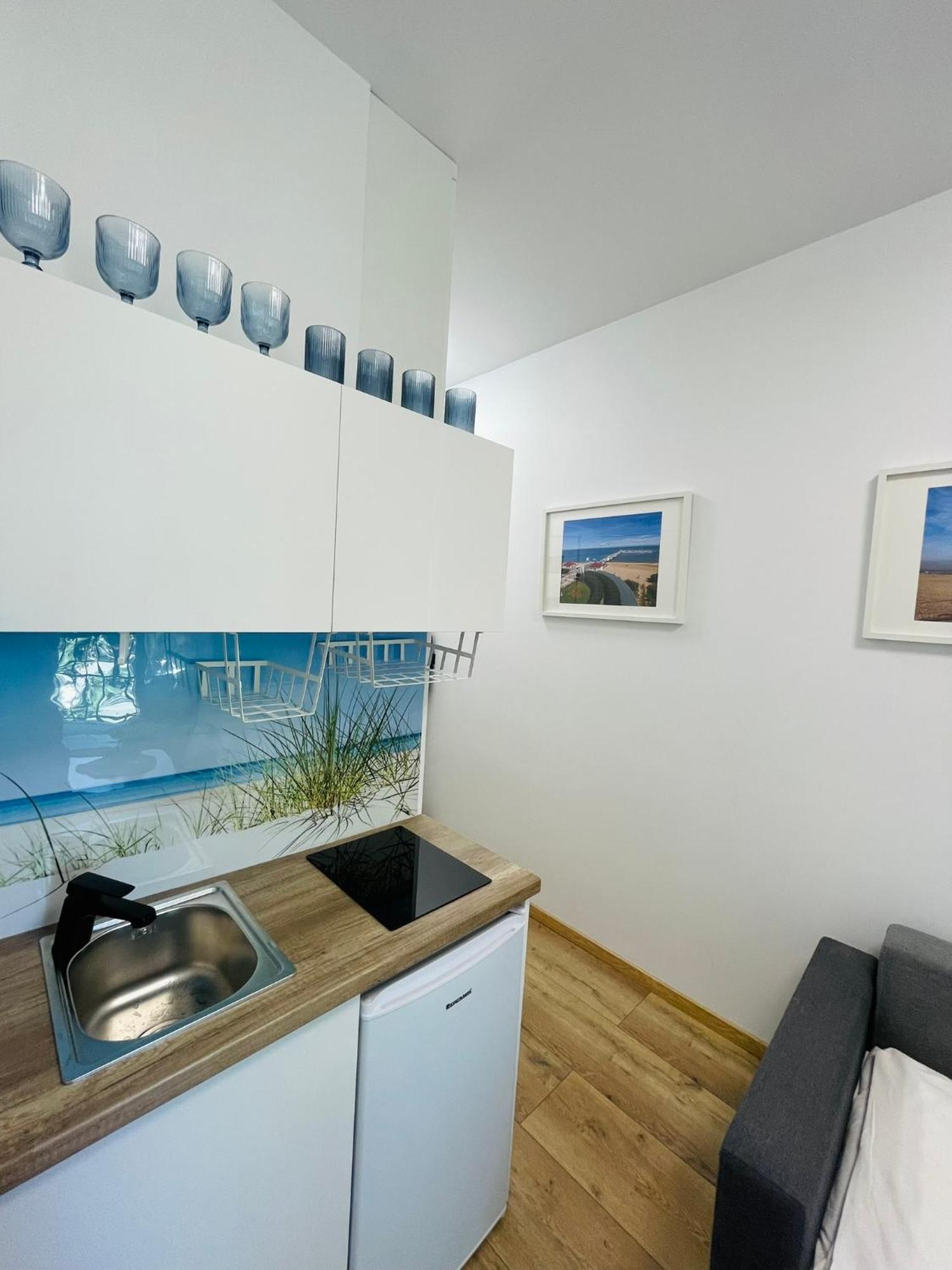Mini Chrobrego Przy Plazy Z Loggia Appartement Sopot Buitenkant foto